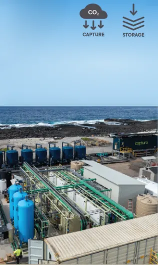 Direct ocean carbon capture and storage, artwork from the CDR methods wall by Carbon Gap.